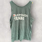 BUNNINGS TRADE GREEN SINGLET