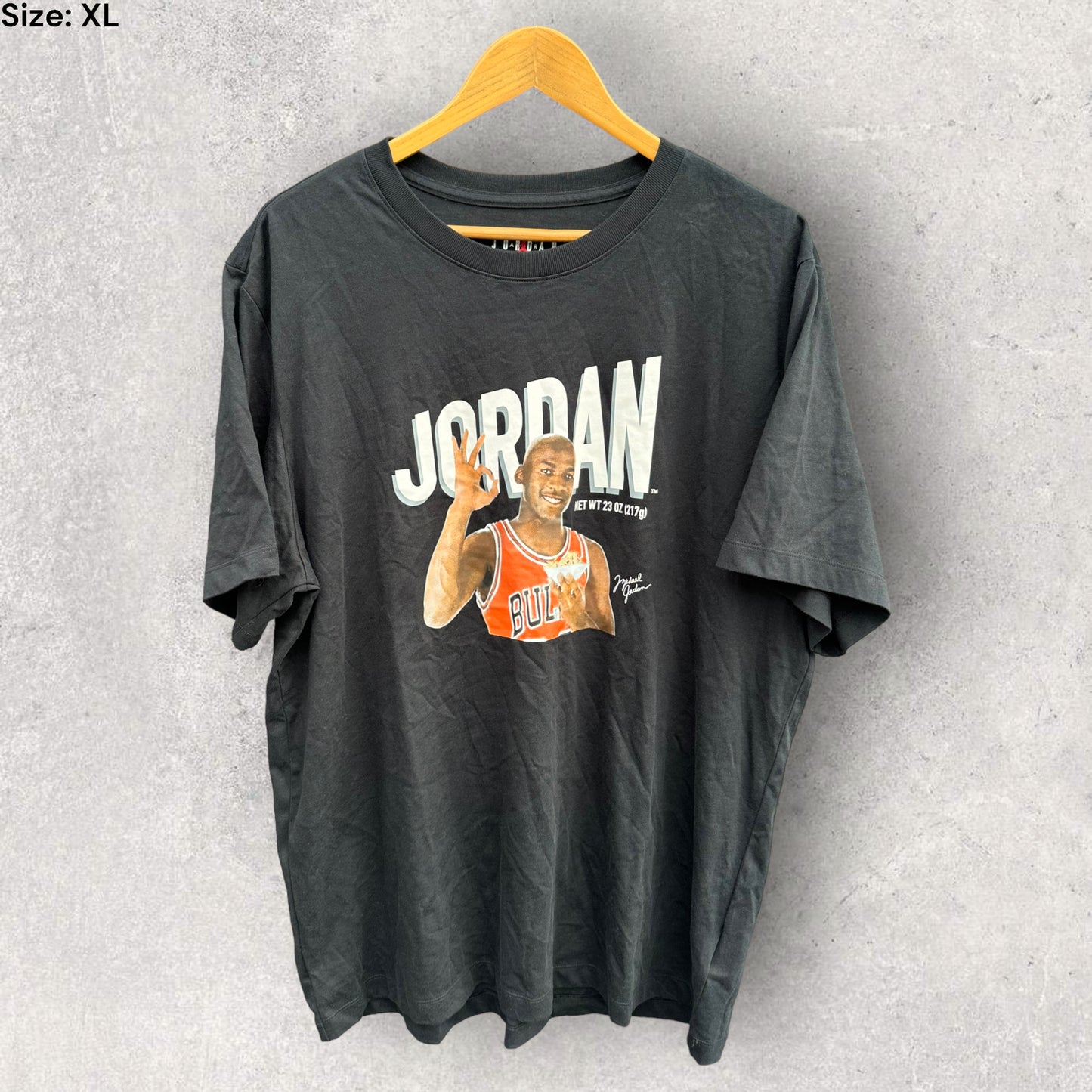 JORDAN FLIGHT MVP PHOTO BLACK SHIRT