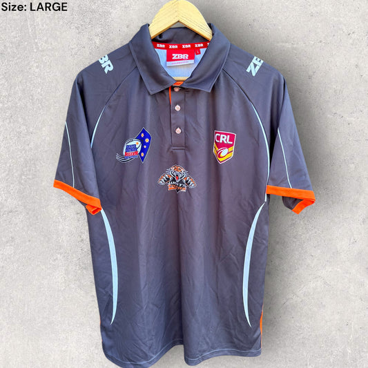 WESTS TIGERS COUNTRY RUGBY LEAGUE REP TEAM POLO SHIRT