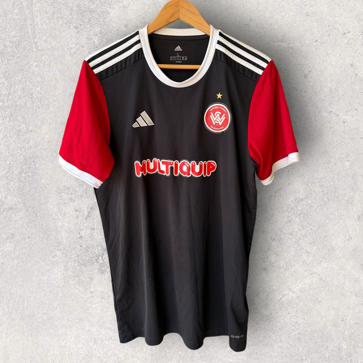 Western Sydney Wanderers Adidas 2024 A-League Training Jersey
