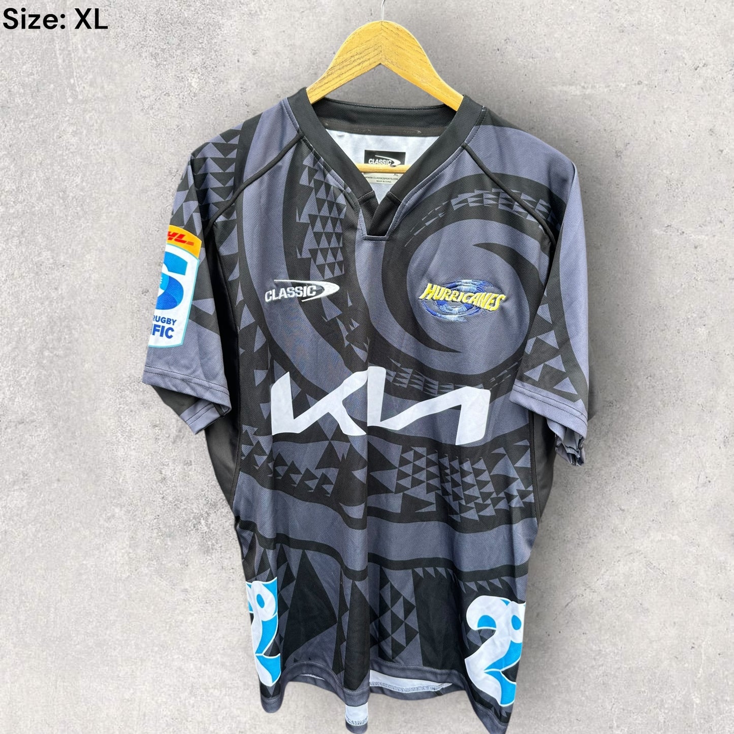 Wellington Hurricanes 2025 Super Rugby Classic Away Jersey
