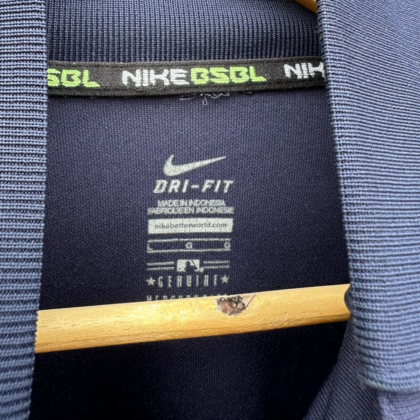 NEW YORK YANKEES NIKE BASEBALL BLUE FULL ZIP MLB JACKET