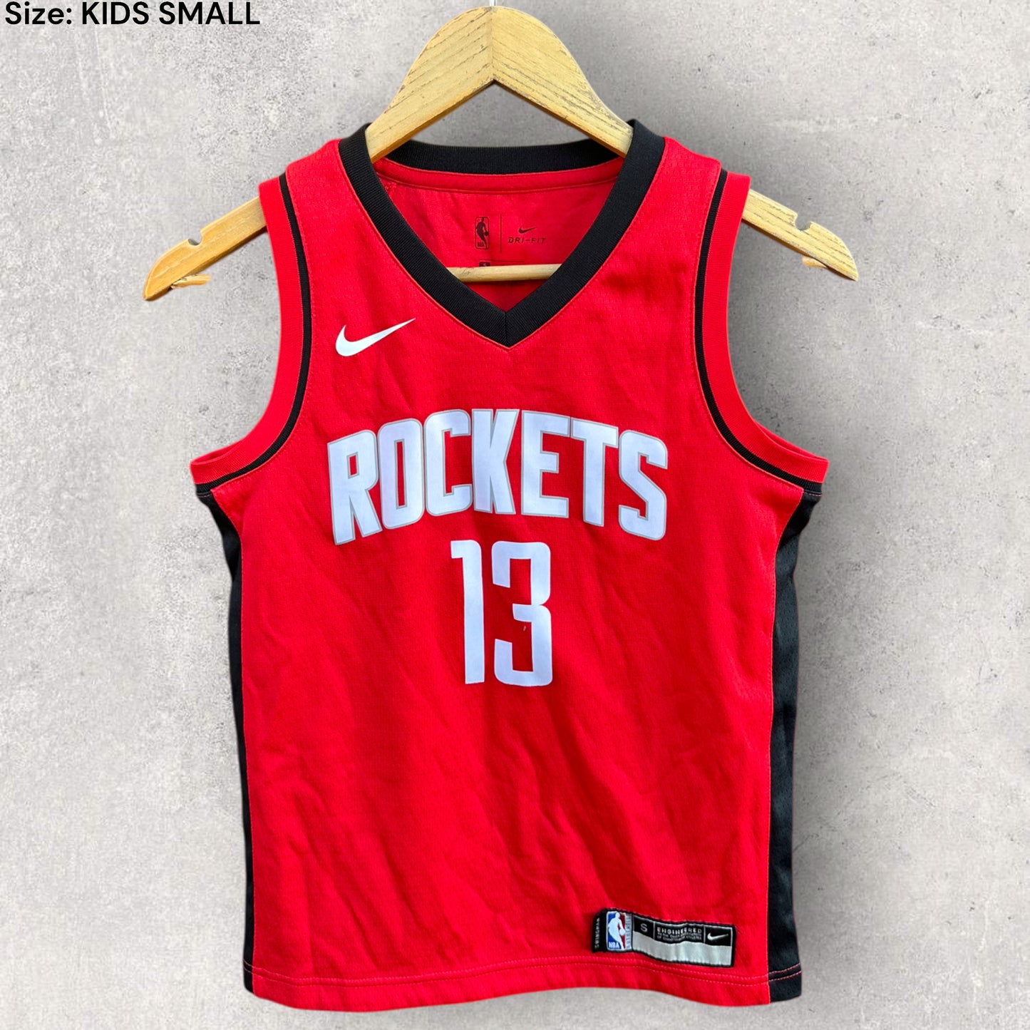JAMES HARDEN HOUSTON ROCKETS NIKE KIDS 2019 JERSEY