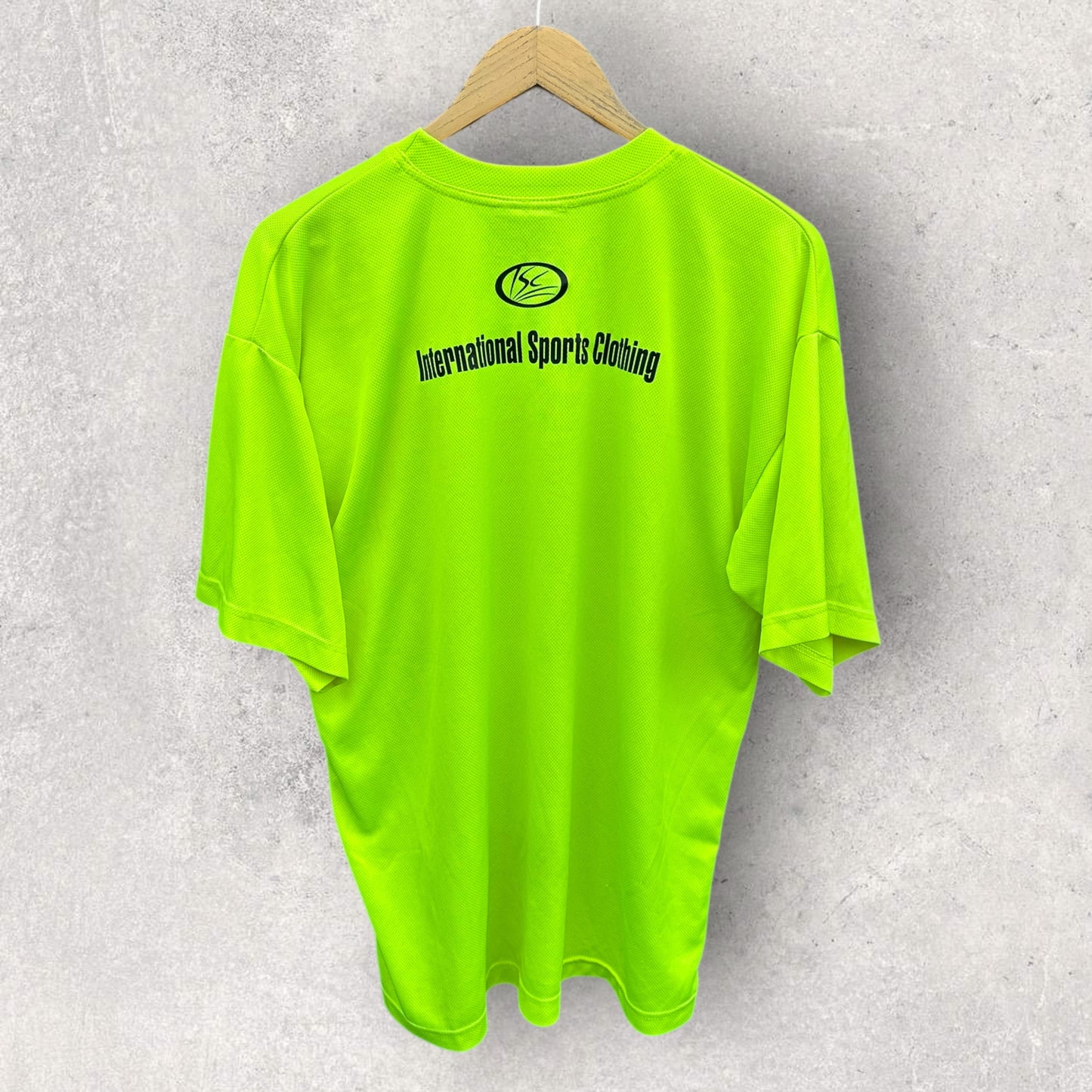 RUGBY LEAGUE TRAINERS ISC FLURO YELLOW JERSEY