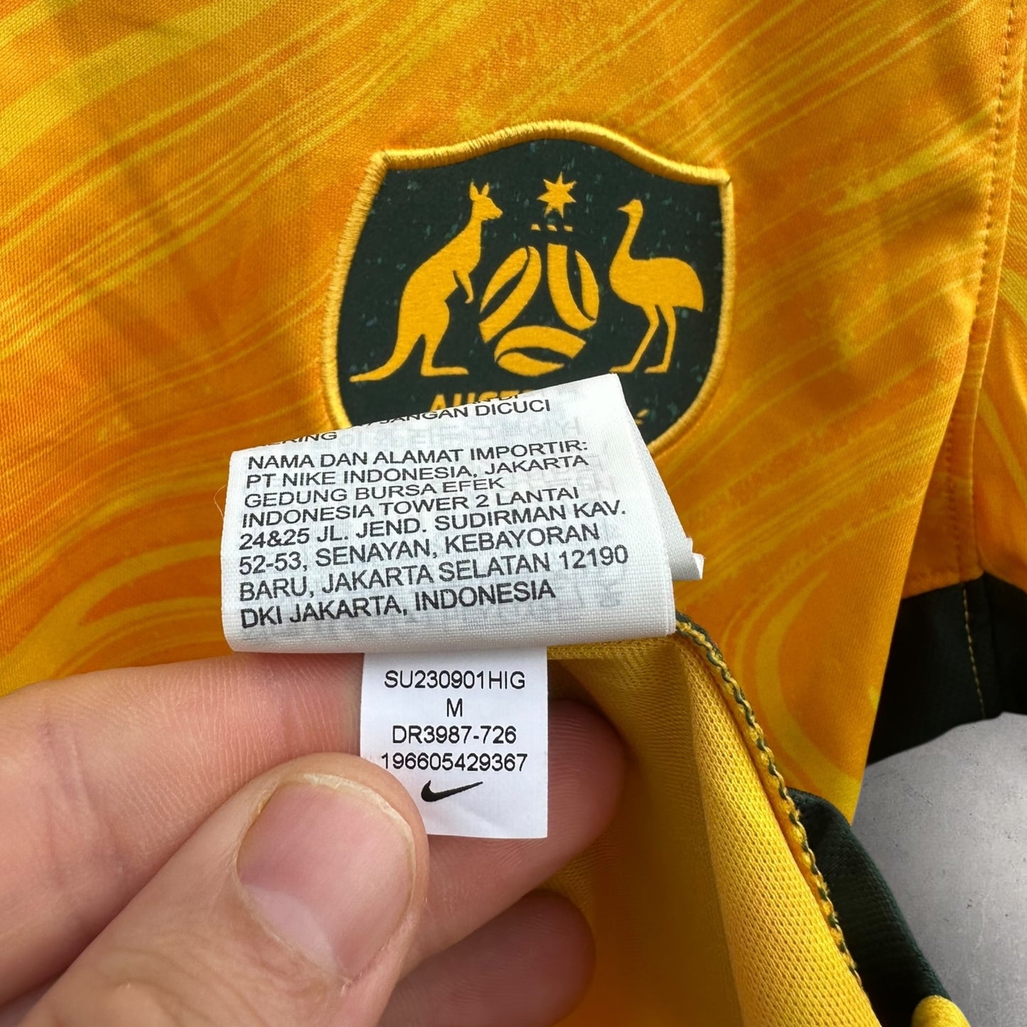 AUSTRALIA MATILDAS 2023 NIKE LADIES HOME JERSEY