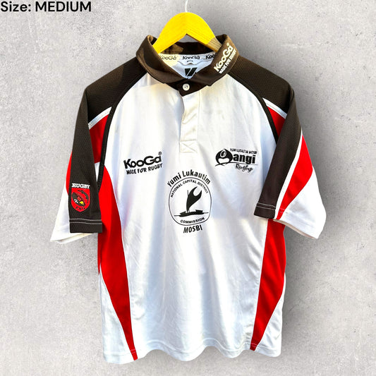 PNG RUGBY UNION PLAYER WORN MATCH JERSEY
