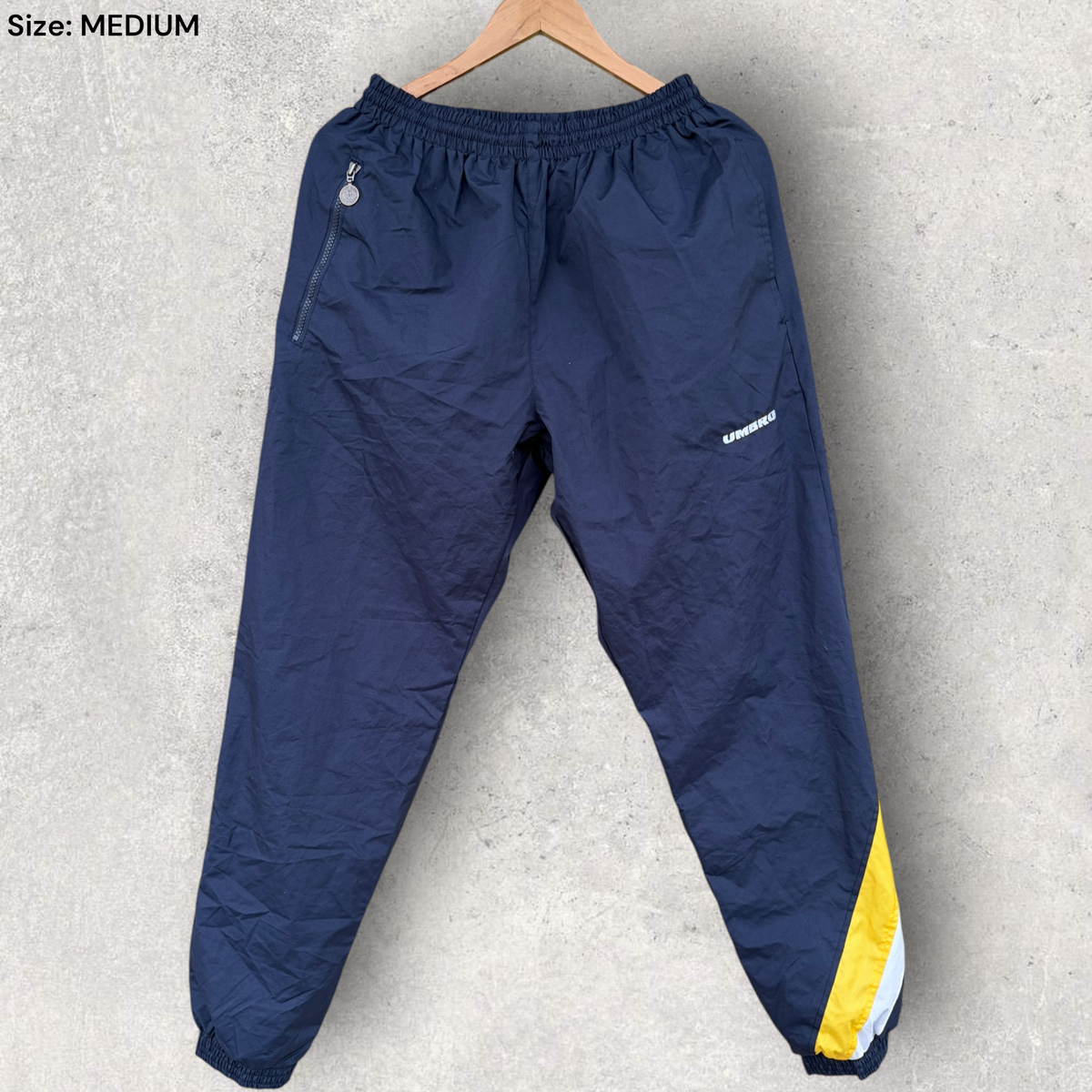 Scotland Umbro Football Blue Vintage Track Pants