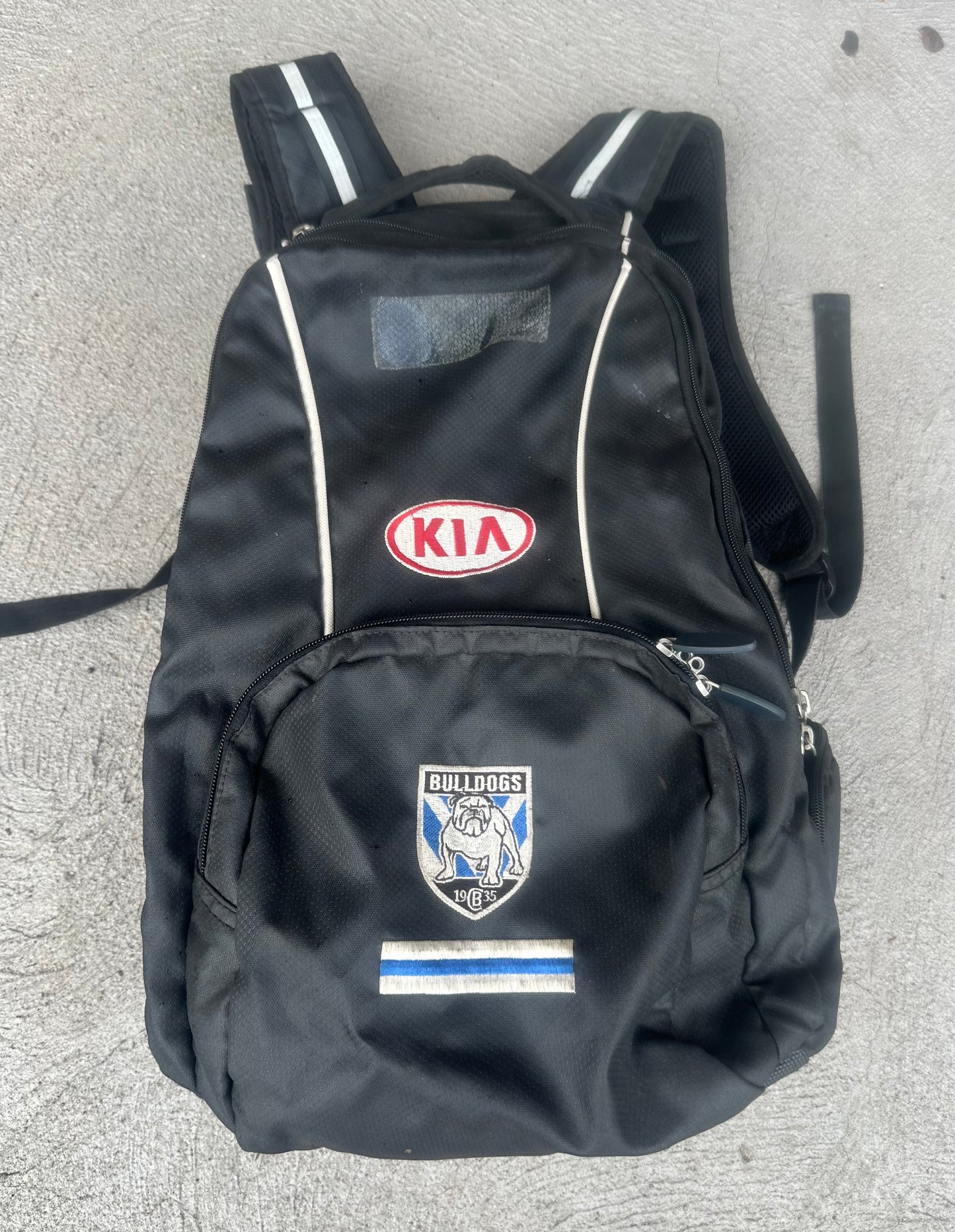 Canterbury Bulldogs Kia Player Issued Rugby League Backpack