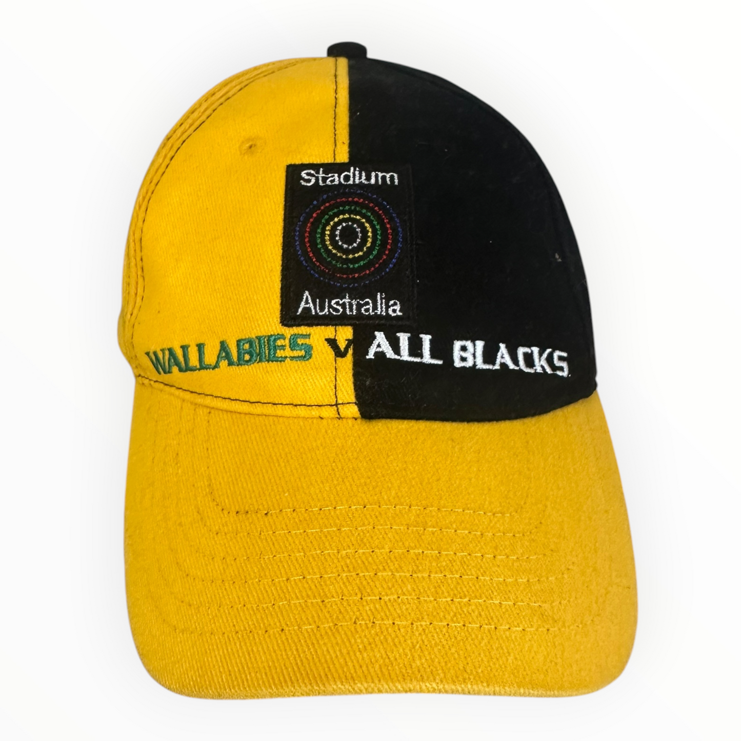 Australian Wallabies Vs New Zealand All Blacks 2001 Stadium Australia Vintage Hat
