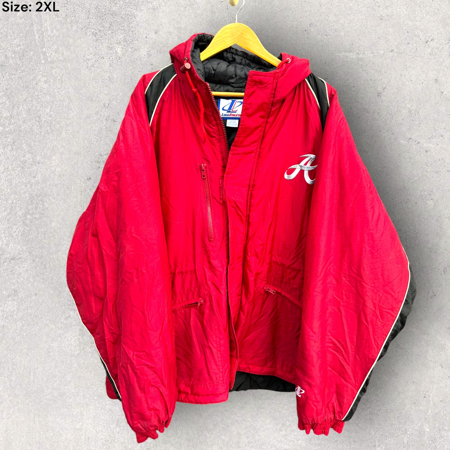 ALABAMA CRIMSON TIDE LOGO ATHLETICS VINTAGE JACKET