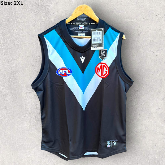 PORT ADELAIDE POWER 2020 HOME GUERNSEY BRAND NEW WITH TAGS