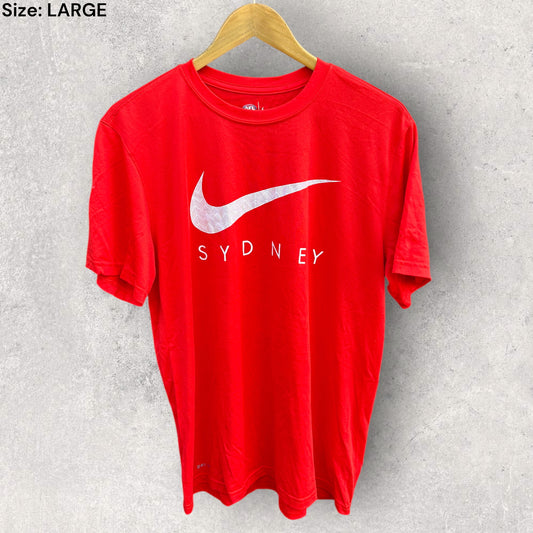 SYDNEY SWANS NIKE RED TRAINING SHIRT