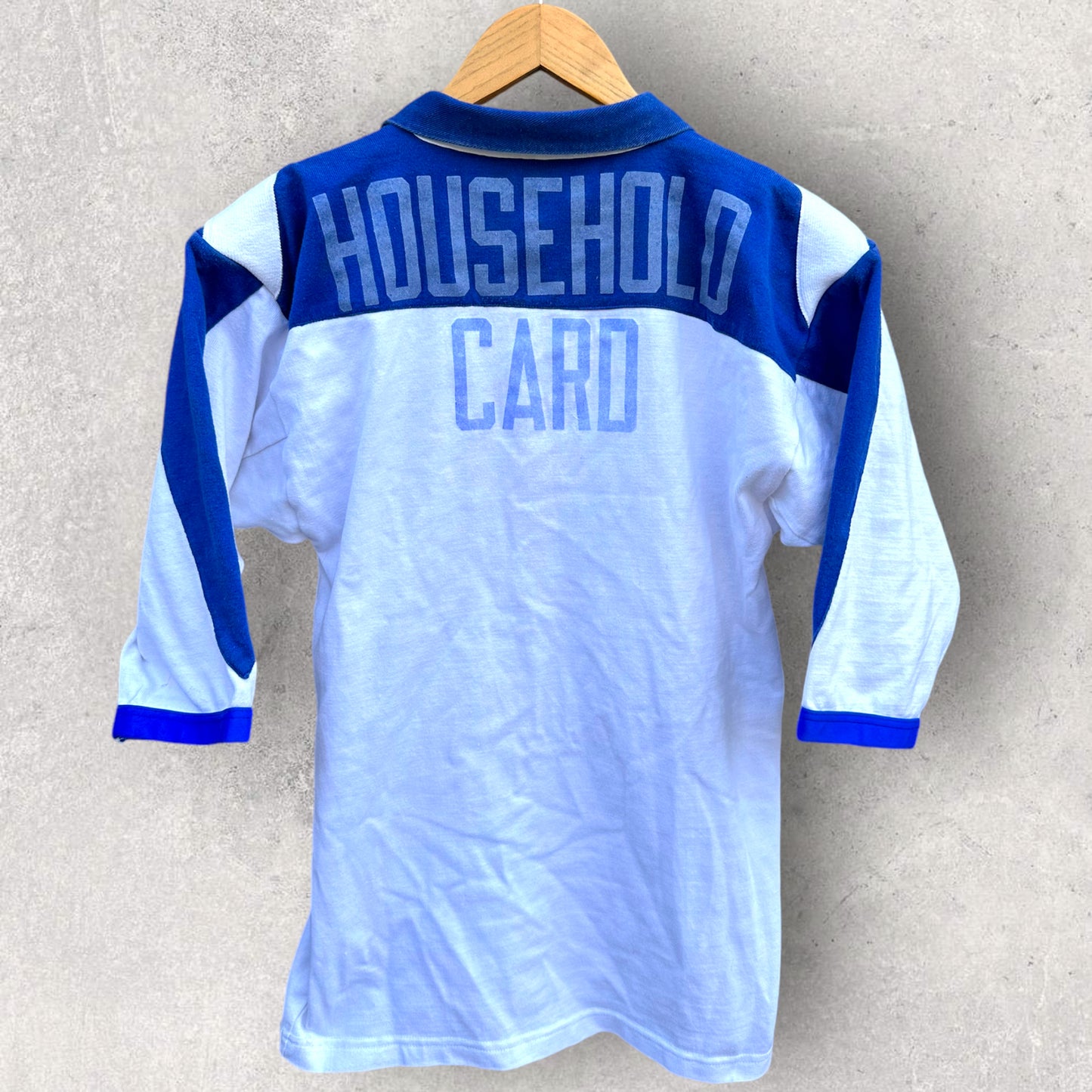 CANTERBURY BULLDOGS 1992 HOUSEHOLD FINANCE VINTAGE NSW RUGBY LEAGUE JERSEY