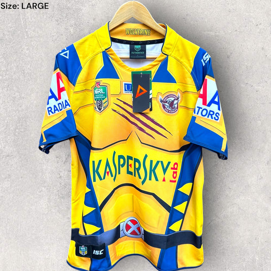 MANLY WARRINGAH SEA EAGLES 2014 WOLVERINE JERSEY BRAND NEW WITH TAGS