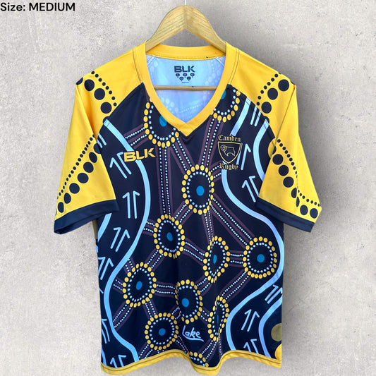CAMDEN RUGBY UNION BLK INDIGENOUS JERSEY