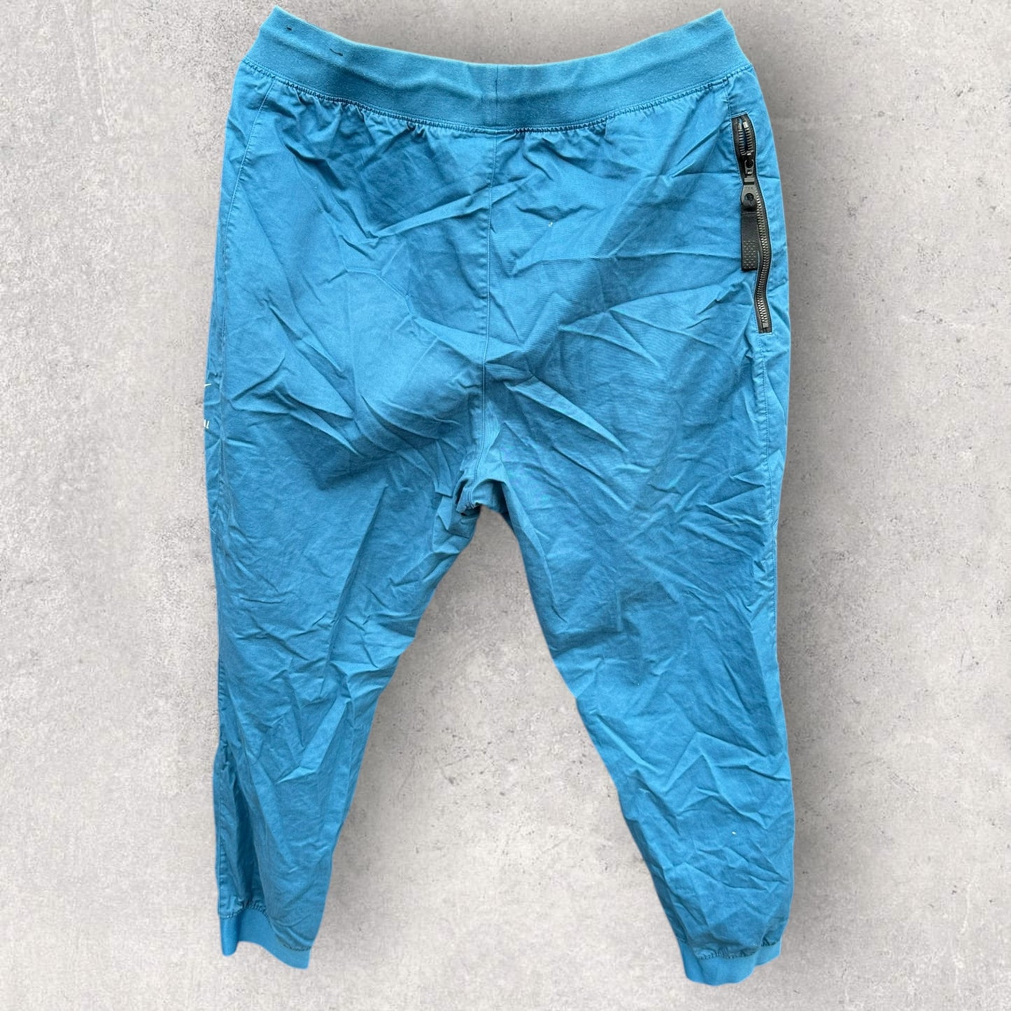 NIKE MENS BLUE TRACK PANTS