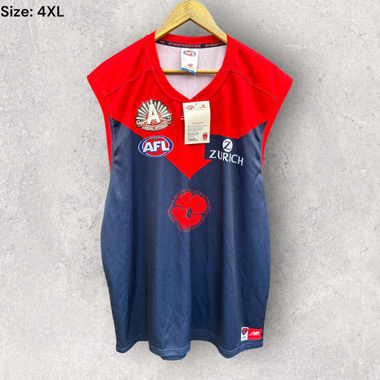 MELBOURNE DEMONS 2021 ANZAC GUERNSEY BRAND NEW WITH TAGS