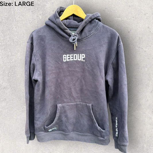 GEEDUP ROYAL BLUE PULLOVER HOODED JUMPER