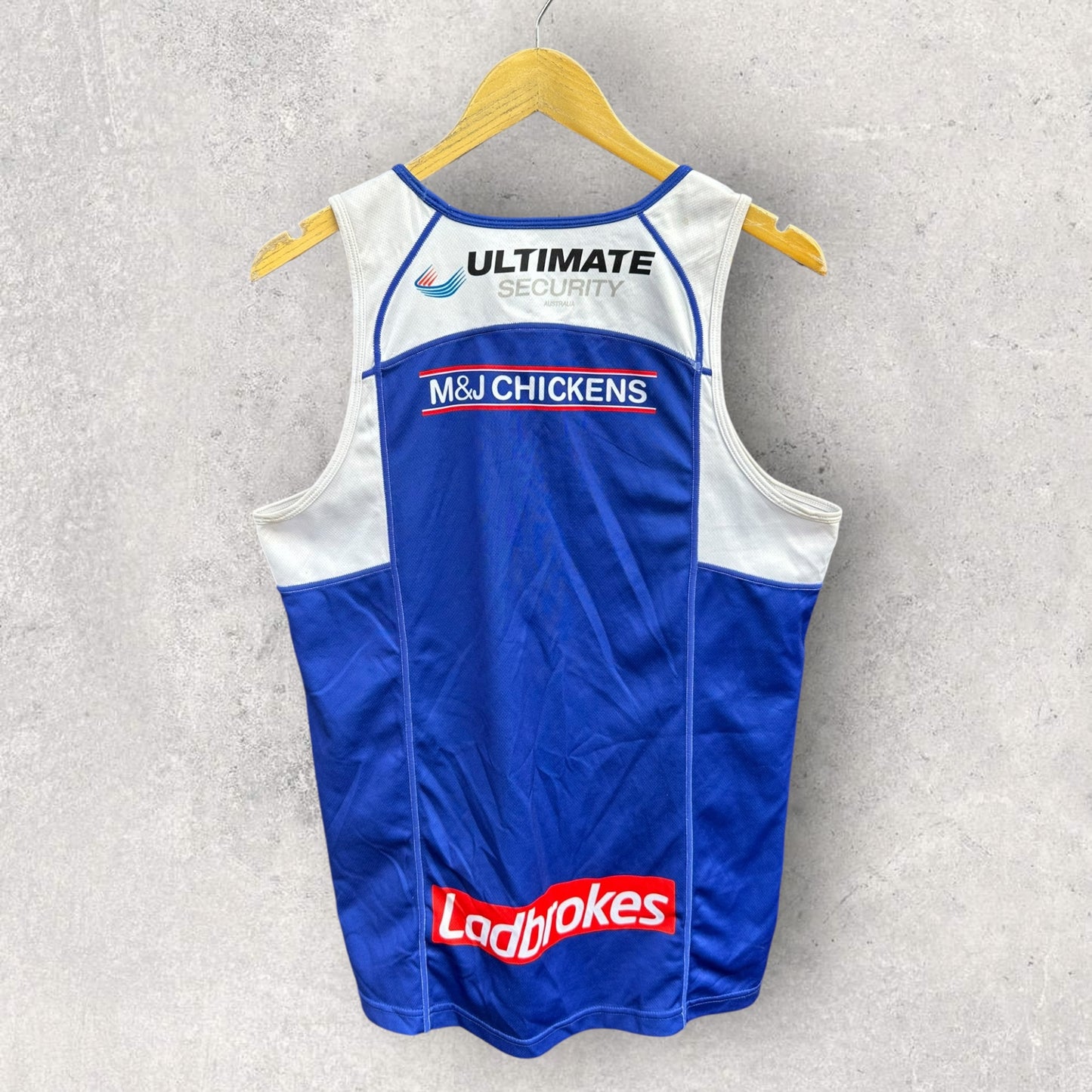 CANTERBURY BULLDOGS KIA CLASSIC TRAINING SINGLET