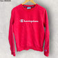 CHAMPION RED PULLOVER JUMPER