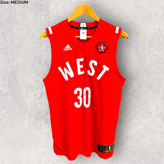 STEPH CURRY WEST ALL STAR 2016 ADIDAS JERSEY