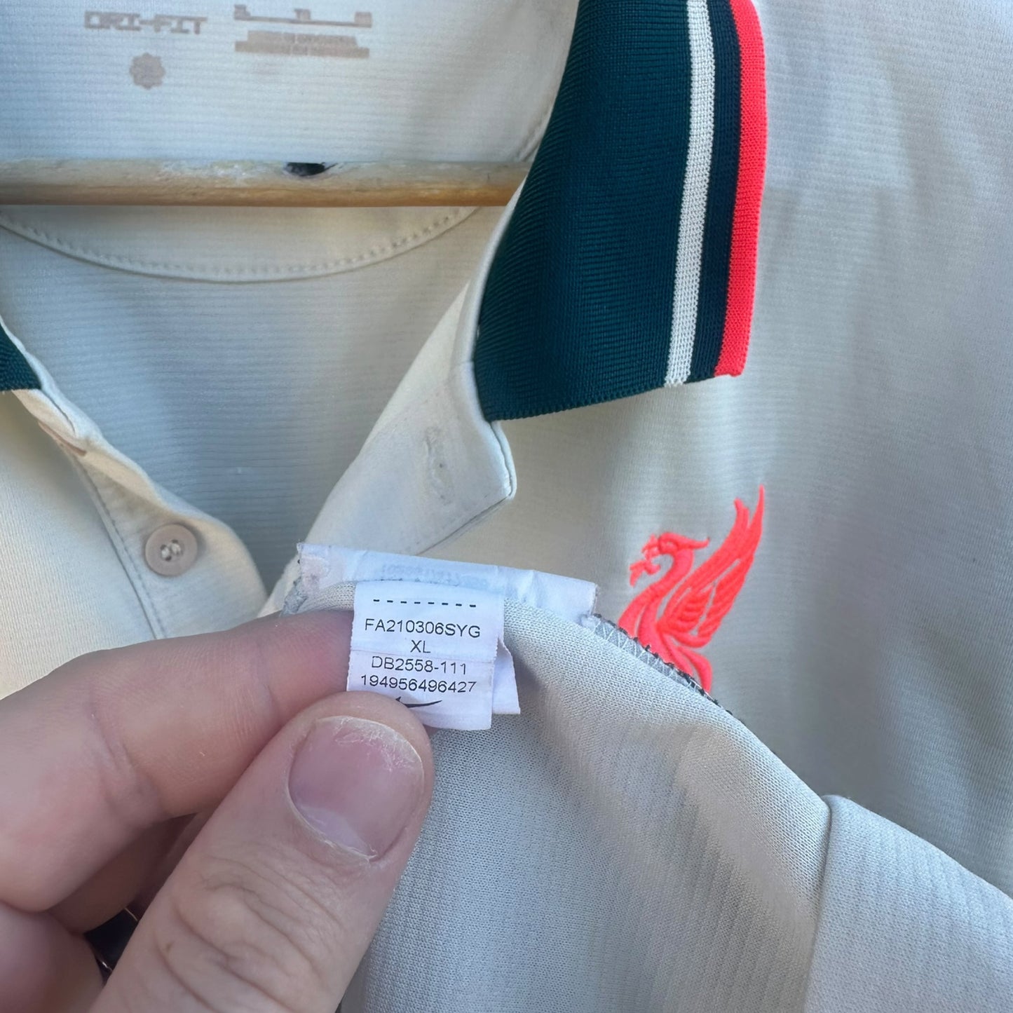 Liverpool FC 2021-2022 Away Nike Football Jersey