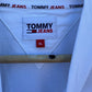 TOMMY JEANS WHITE LONG SLEEVE SHIRT