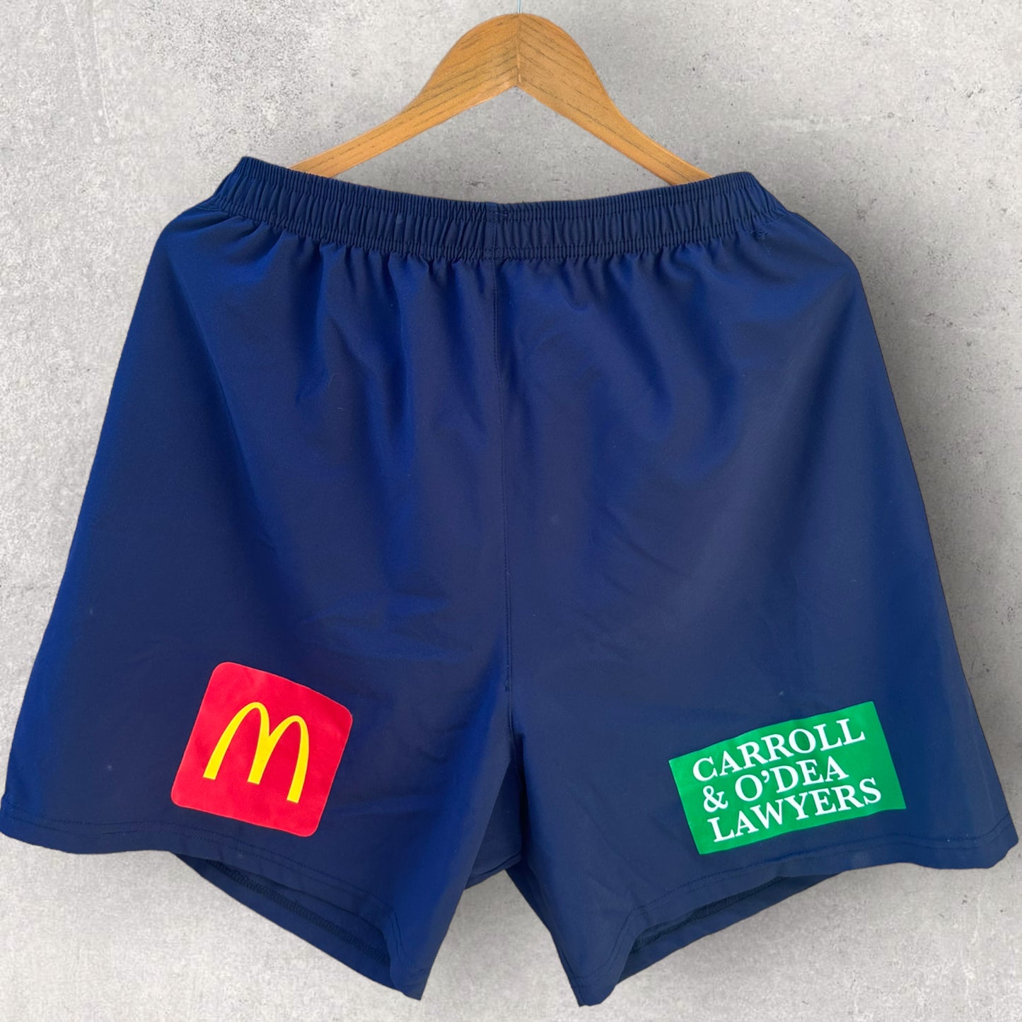 PARRAMATTA EELS MACRON TRAINING SHORTS