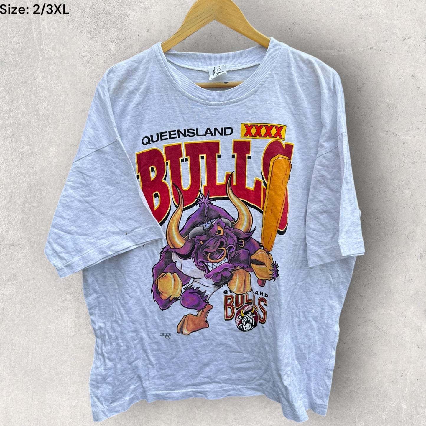 QUEENSLAND BULLS CRICKET VINTAGE 90s SHIRT