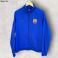 Barcelona FC Nike Blue Full Zip Football Jacket