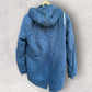 TOMMY HILFIGER BLUE FLEECE HOODED JACKET