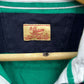 RM WILLIAMS LADIES GREEN & BLUE LONG SLEEVE JERSEY POLO