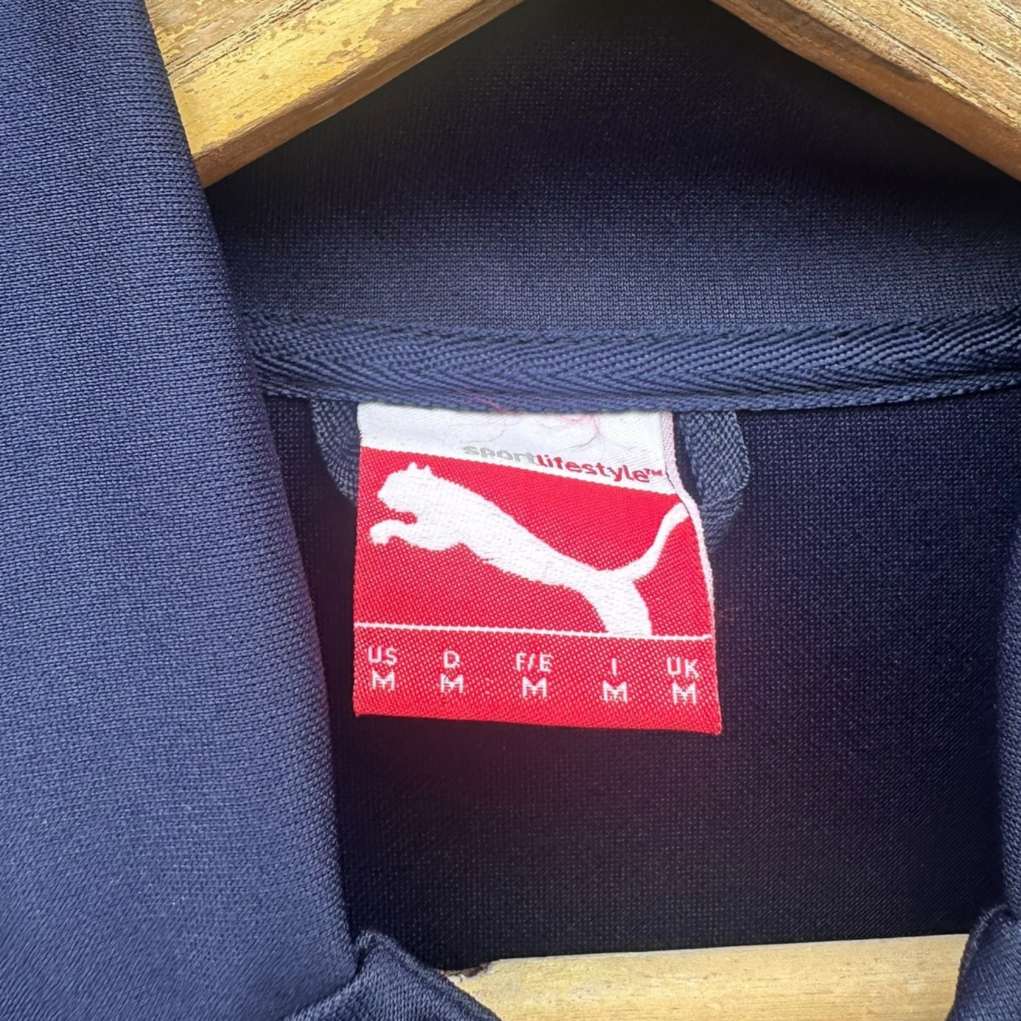 ITALY PUMA FULL ZIP BLUE JACKET