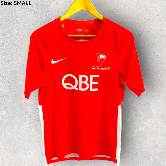 SYDNEY SWANS NIKE ACADEMY RED TRAINING AFL SHIRT