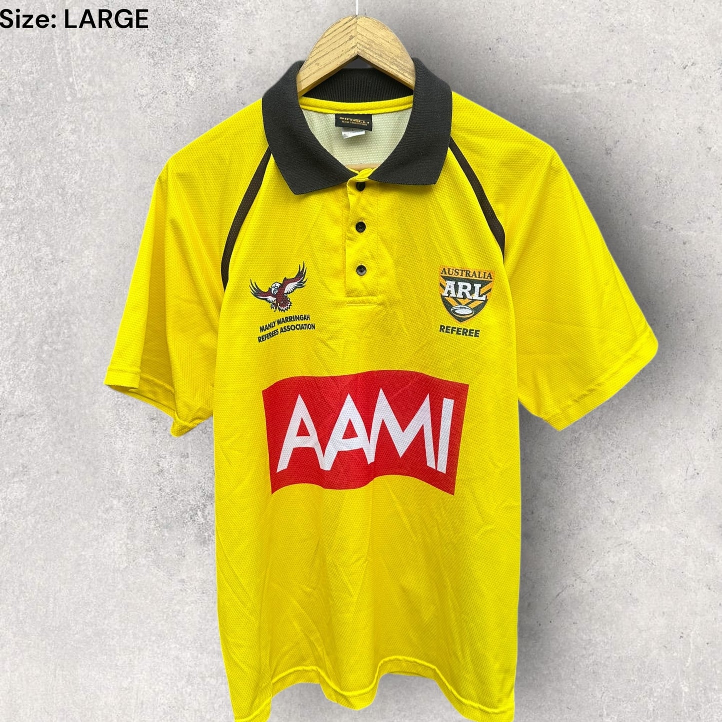 MANLY WARRINGAH REFEREES ASSOCIATION MATCH JERSEY