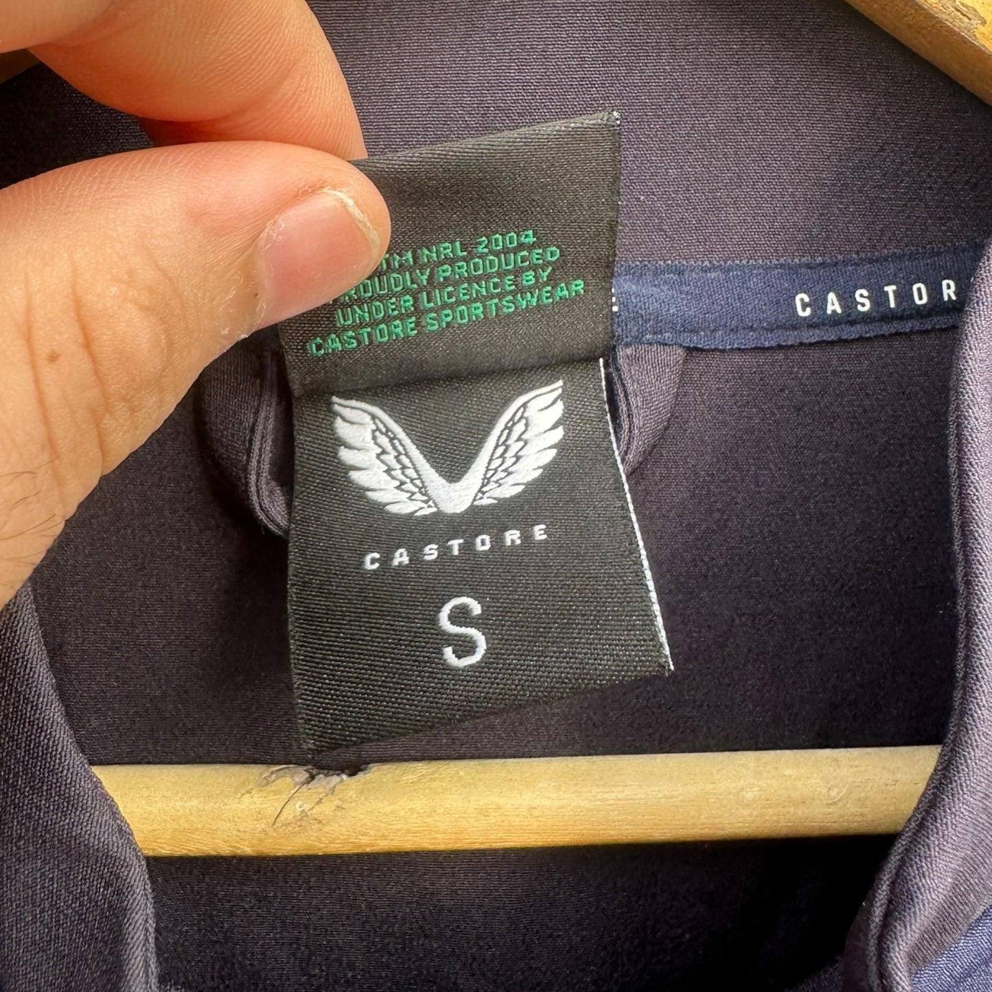 SYDNEY ROOSTERS CASTORE FULL ZIP BLUE JACKET