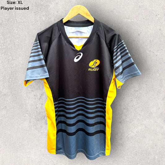 AUSTRALIAN A ASICS PLAYER ISSUED JERSEY