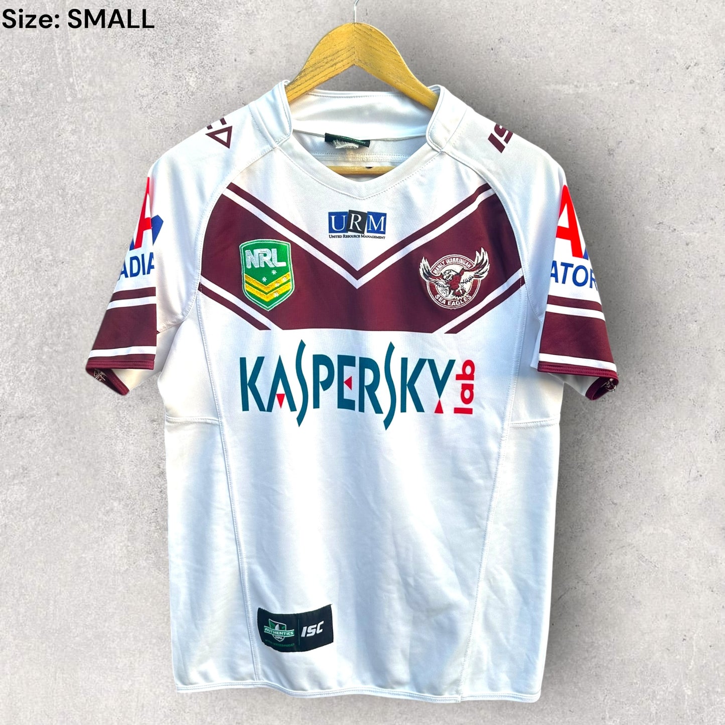 MANLY WARRINGAH SEA EAGLES 2013 AWAY NRL JERSEY