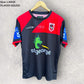 ST GEORGE ILLAWARRA DRAGONS 2024 SHORT SLEEVE PLAYER TRAINING SHIRT ISSUED TO MICHAEL MOLO