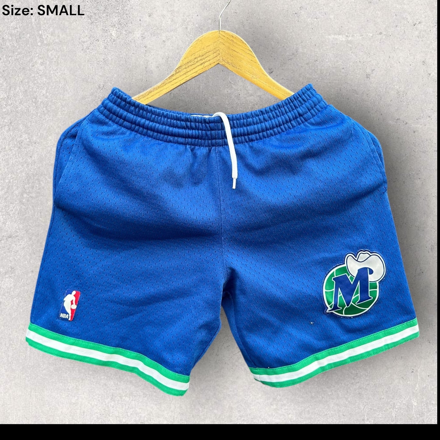 Dallas Mavericks Hardwood Classic NBA Basketball Shorts