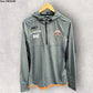 WESTS TIGERS ISC HALF ZIP GREY HOODED TRAINING TOP