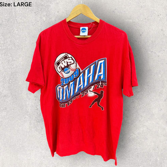 NCAA BASEBALL COLLEGE WORLD SERIES SHIRT 2009