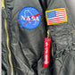 NASA APOLLO ALPHA INDUSTRIES BOMBER JACKET