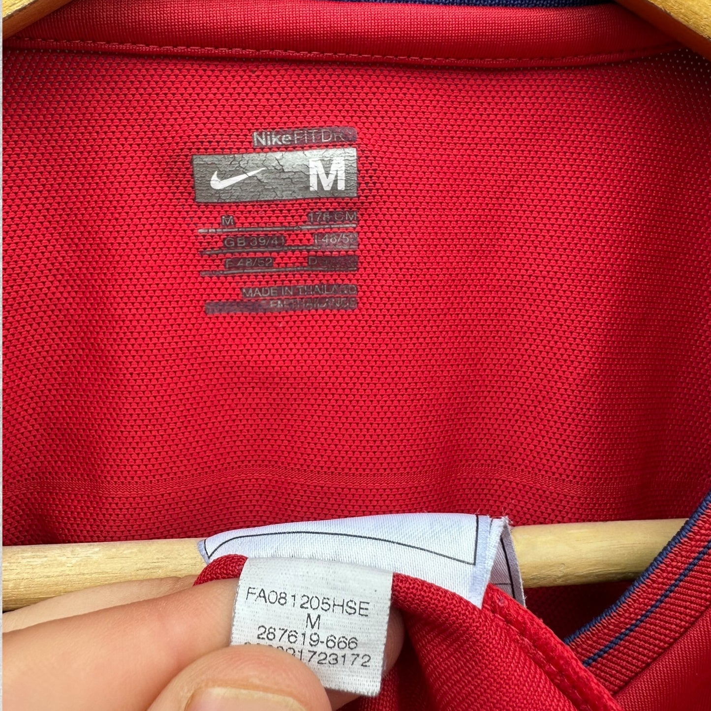 MANCHESTER UNITED 2008 NIKE TRAINING SINGLET