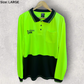 Bunnings Trade Hi-Vis Fluro Long Sleeve Button Up Shirt