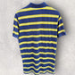 RALPH LAUREN POLO BLUE & YELLOW SHORT SLEEVE POLO SHIRT