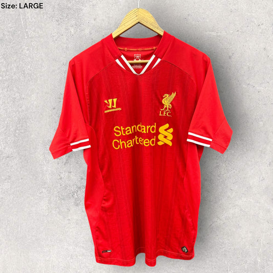 LIVERPOOL FC 2013-2014 WARRIOR FOOTBALL HOME JERSEY