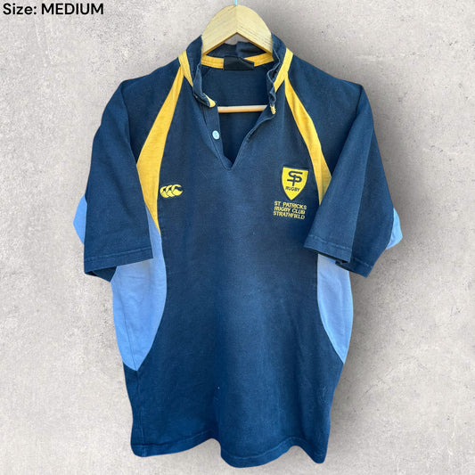 ST PATRICKS RUGBY CLUB STRATHFIELD CANTERBURY VINTAGE JERSEY