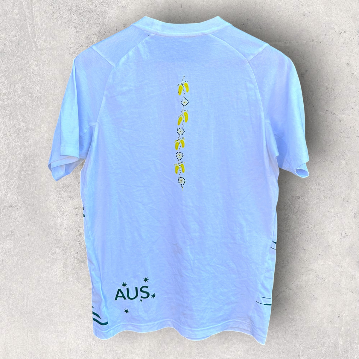 Australian Olympic Team Paris 2024 ASICS White Shirt