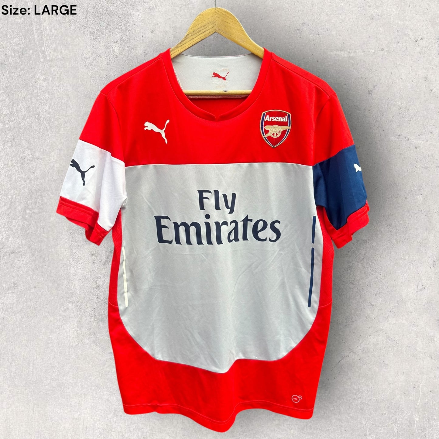 ARSENAL FC PUMA 2014-2015 TRAINING JERSEY